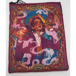 Fairyloot A Tempest of Tea Booksleeve Padded Zipper Front Pocket NEW
